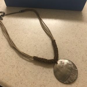 Brown Lia Sophia Necklace